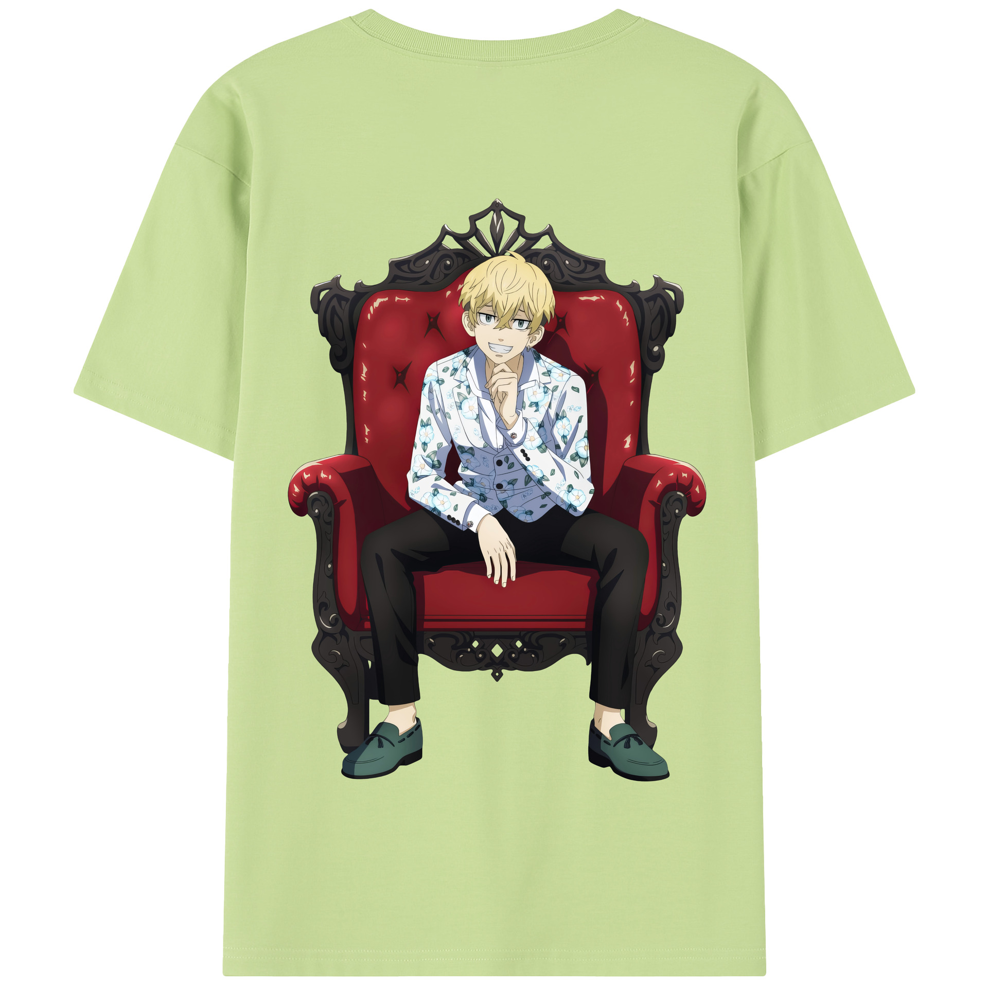 （画像用） 東京リベンジャーズ Tokyo Revengers 綿100％半袖Tシャツ（背面プリント）